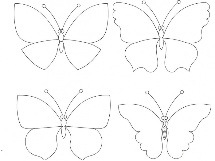 Бабочки из бумаги на стену своими руками