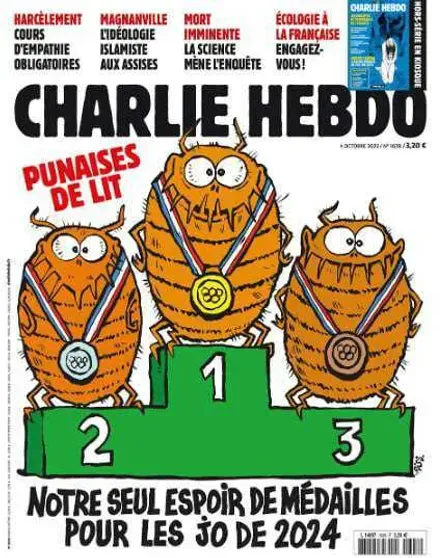 Обложка издания Charlie Hebdo