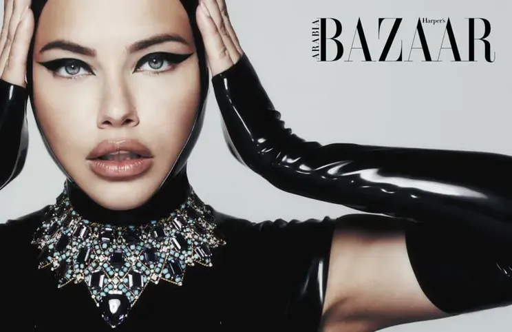 Адриана Лима для Harpers's Bazaar