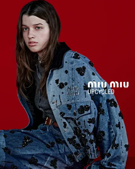 Эвер Андерсон для Miu Miu Upcycled