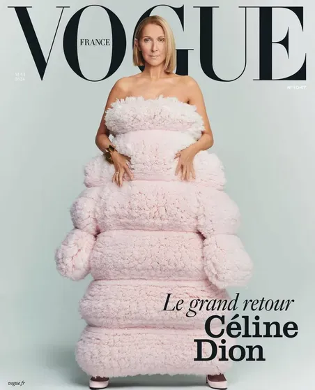 Селин Дион/Фото: Cass Bird/Vogue France 