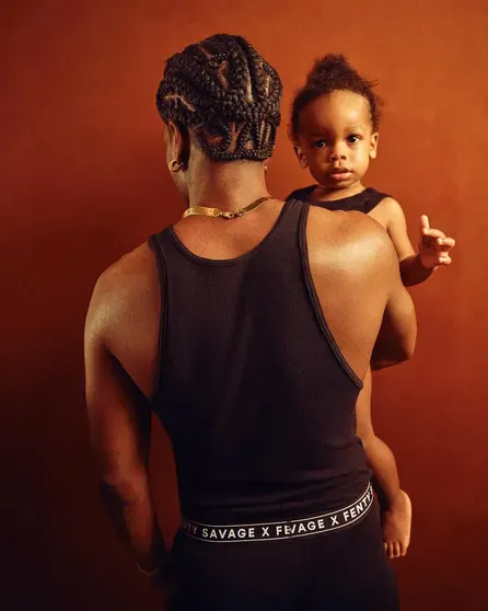 A$AP Rocky c сыном/Фото: savagexfenty/Instagram*