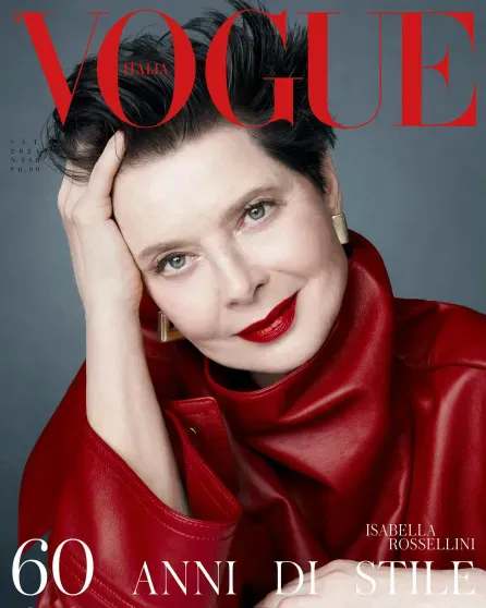 Изабелла Росселлини для Vogue (Италия), сентябрь — 2024/Фото: Steven Meisel/Vogue