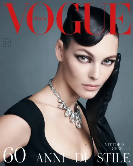 Виттория Черетти для Vogue (Италия), сентябрь — 2024/Фото: Steven Meisel/Vogue