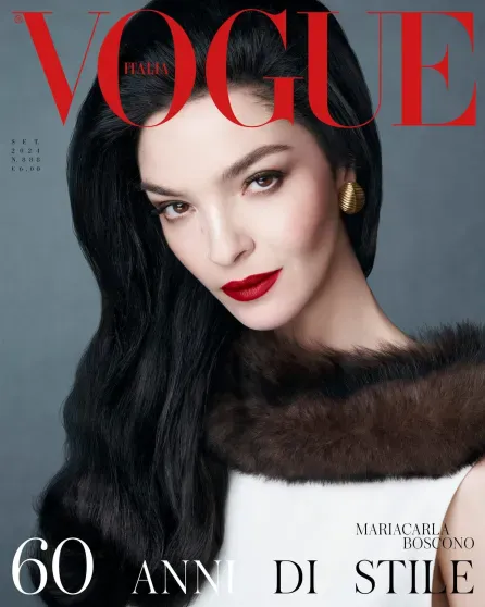 Мариякарла Босконо для Vogue (Италия), сентябрь — 2024/Фото: Steven Meisel/Vogue