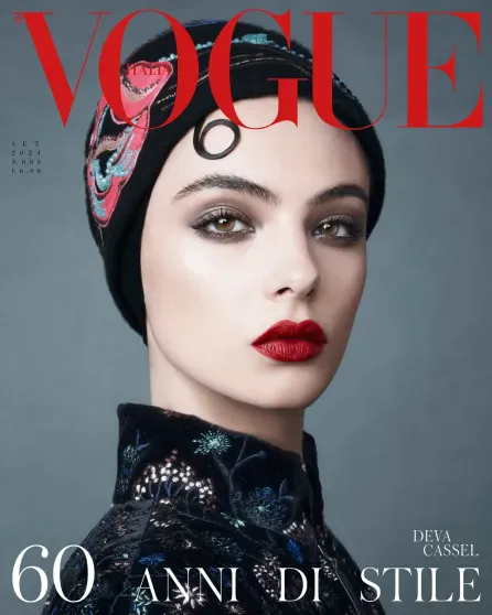 Дева Кассель для Vogue (Италия), сентябрь — 2024/Фото: Steven Meisel/Vogue